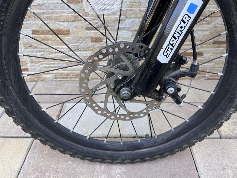 Велосипед Vento Tornado 20 для хлопчика, 7 швидкостей. Зріст 115-135см