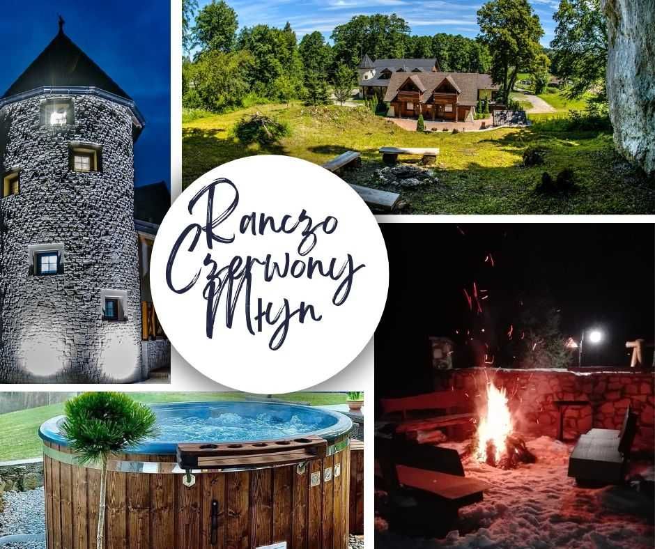 MAGICZNY WIECZÓR panieński urodziny domki z jacuzzi, Bania, noclegi