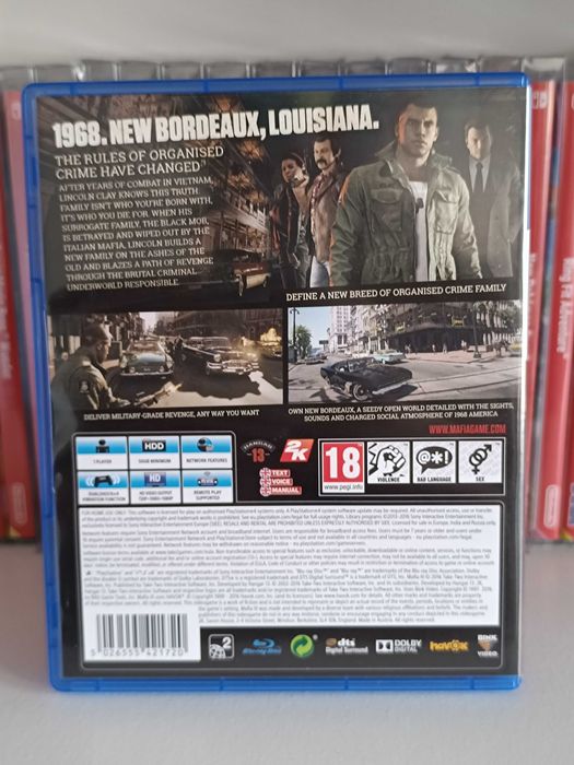 PS4 Jogos Mafia III e Saints Row IV Re-Elected