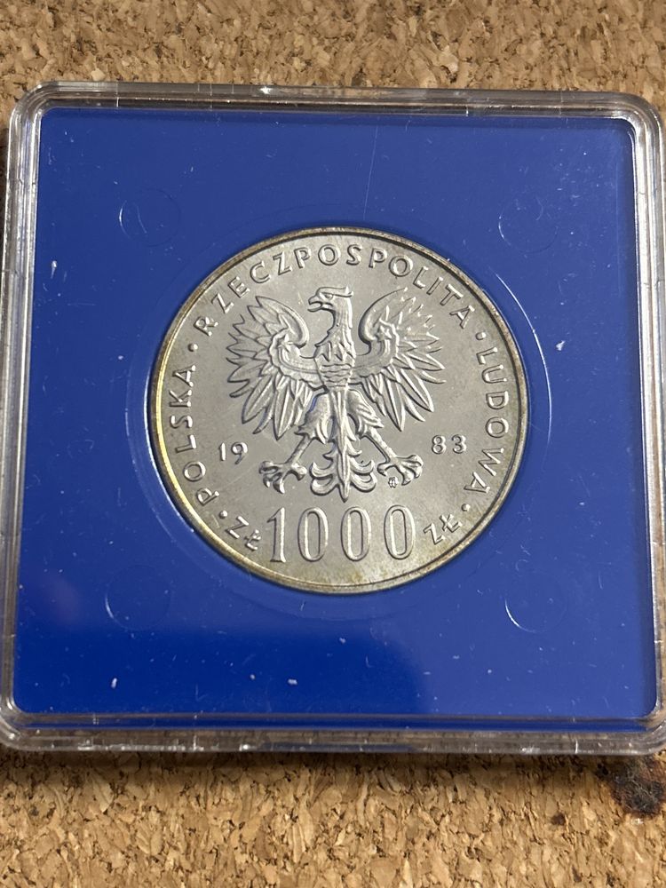 Moneta 1000 Jan Paweł II 1983