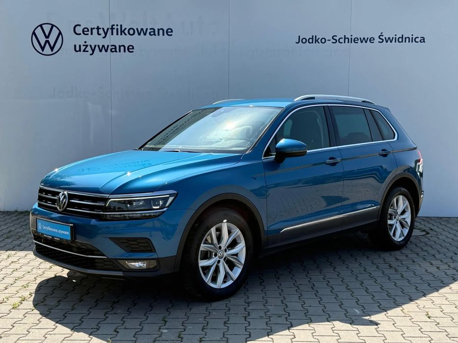 Volkswagen Tiguan Highline 4Motion 2.0TDI 190 KM / Skóra / Pakiet Premium / Ref. LED Top