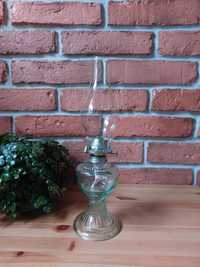 Lampa naftowa szklana mała