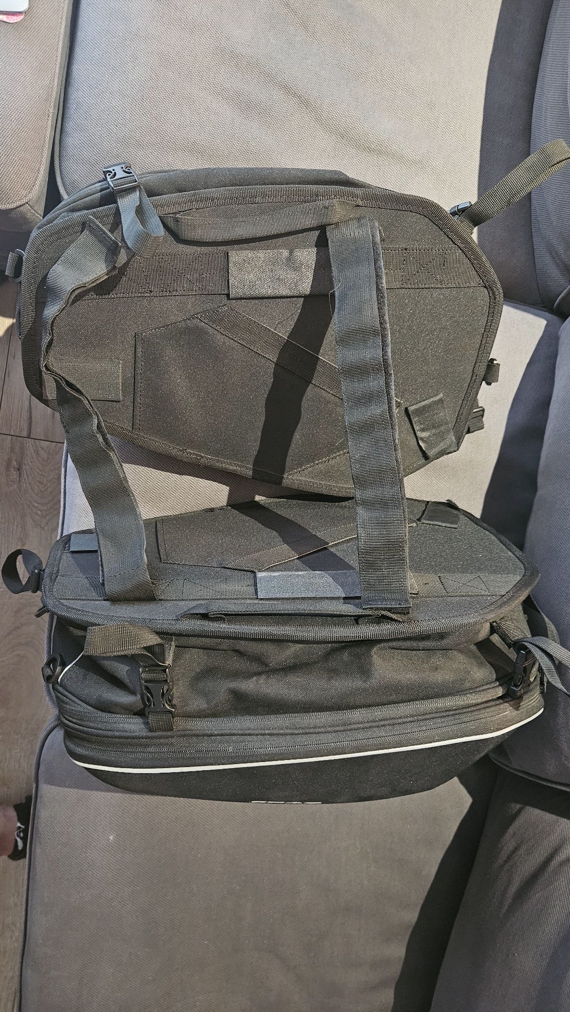 Sakwy motocyklowe SHAD SL58 – komplet, dobry stan