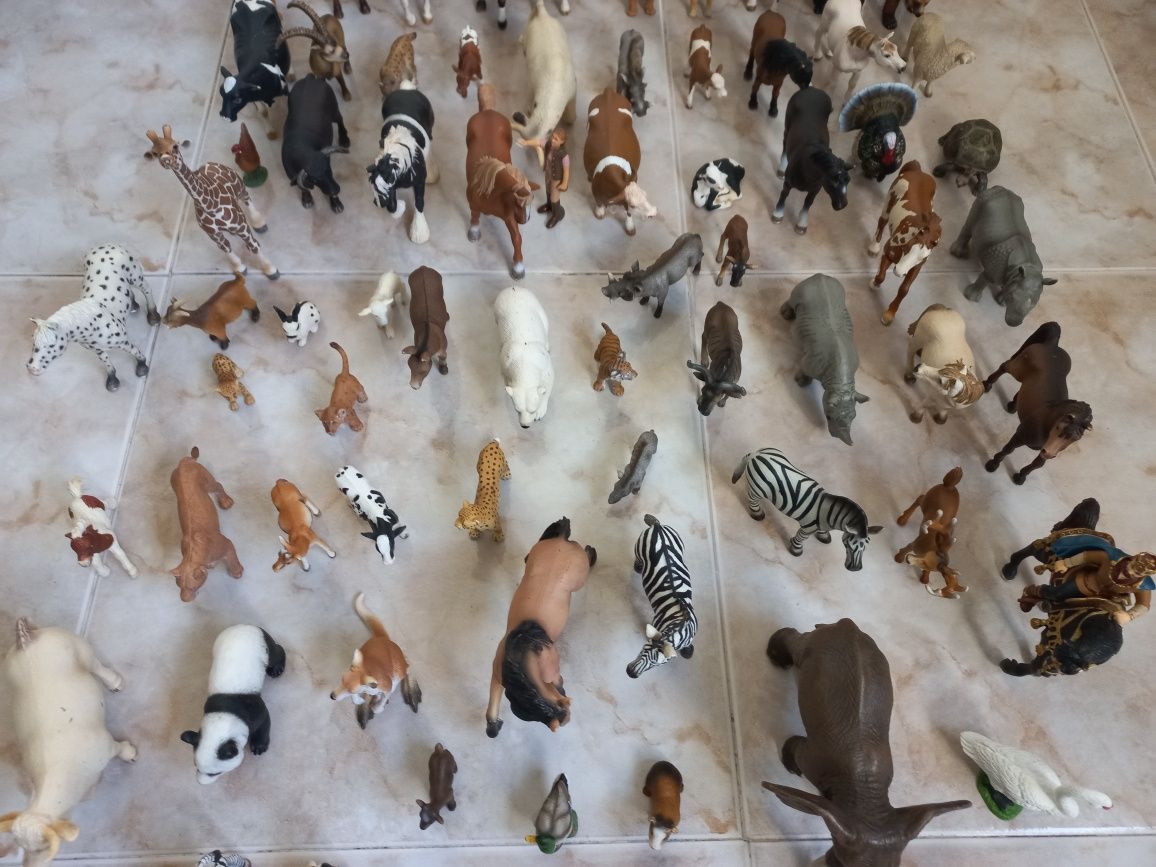 Sortido de animais schleich