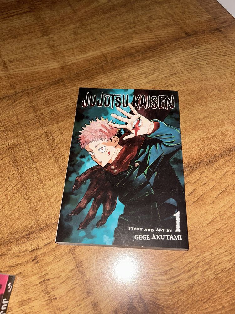 manga Jujutsu Kaisen vol 1