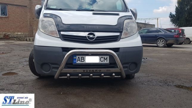 Кенгурятник Renault Trafic Кенгурятник Opel Vivaro Подножки Рейлинги