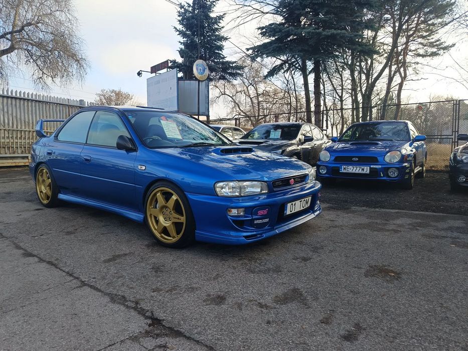 Subaru Impreza STI RA LIMITED 0910/1000 sztuk DCCD Dokumentacja Europejska