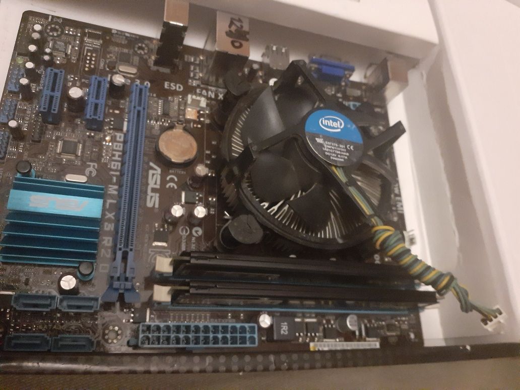 Комплект 1155 на xeon e3 1240 v2 (i7 3770)