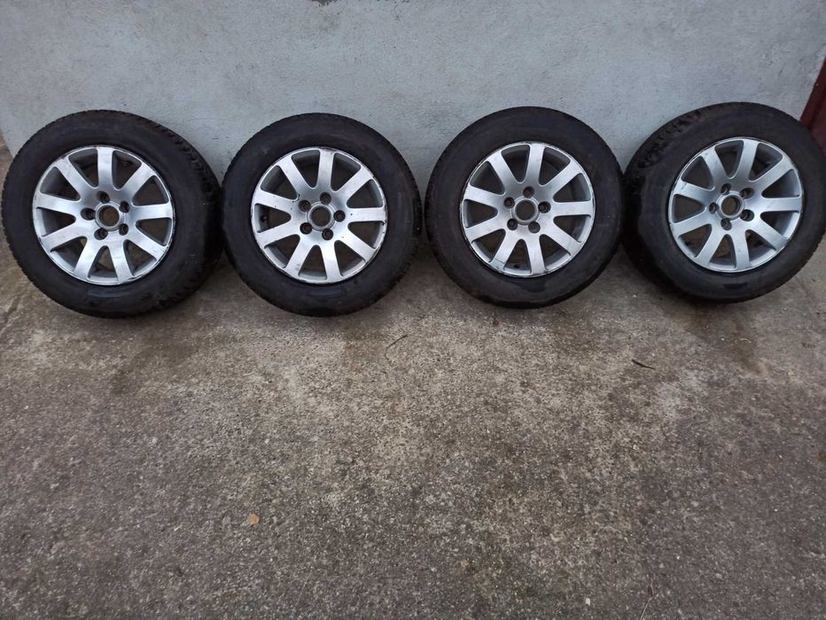 Koła 195/65 R15 Volkswagen. Opony zimowe Dębica Frigo  alufelgi