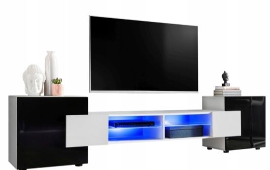 Szafka rtv 230 cm nowoczesna