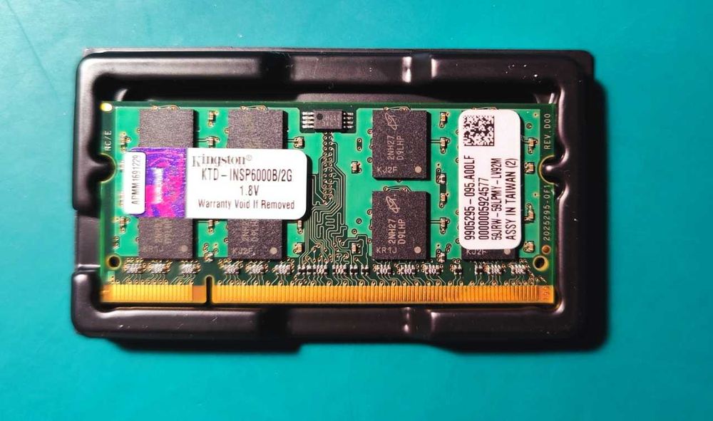 RAM Kingston DDR2 2GB - 1 moduł gwarancja