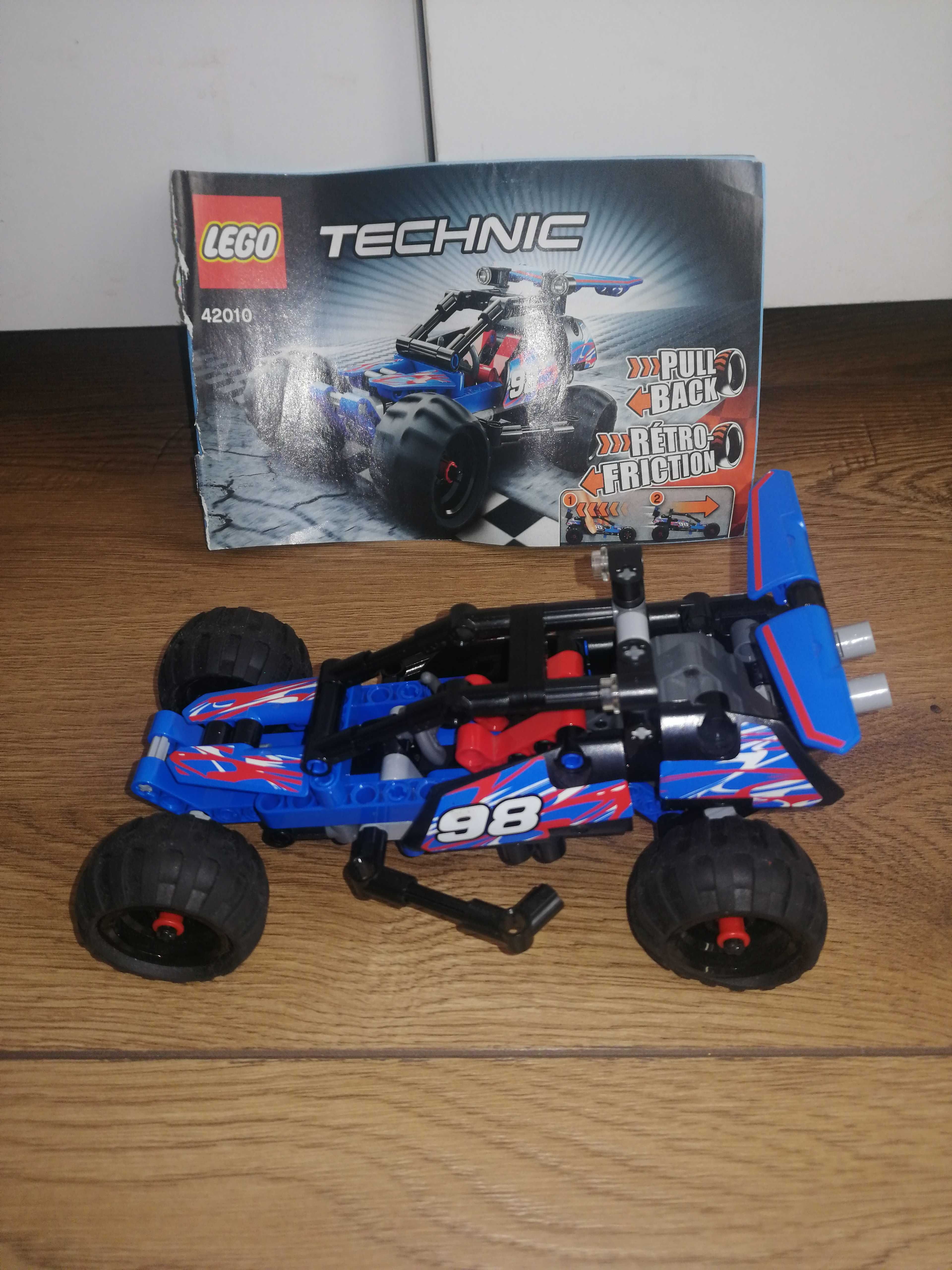 Lego Technic 42010 samochód off Road pull back