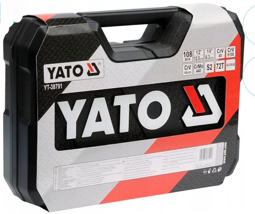 Zestaw klucze nasadowe YATO YT-38791