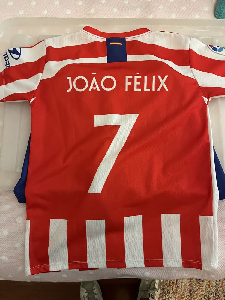 Equipamento Atlético Madrid - João Félix - 6 Anos