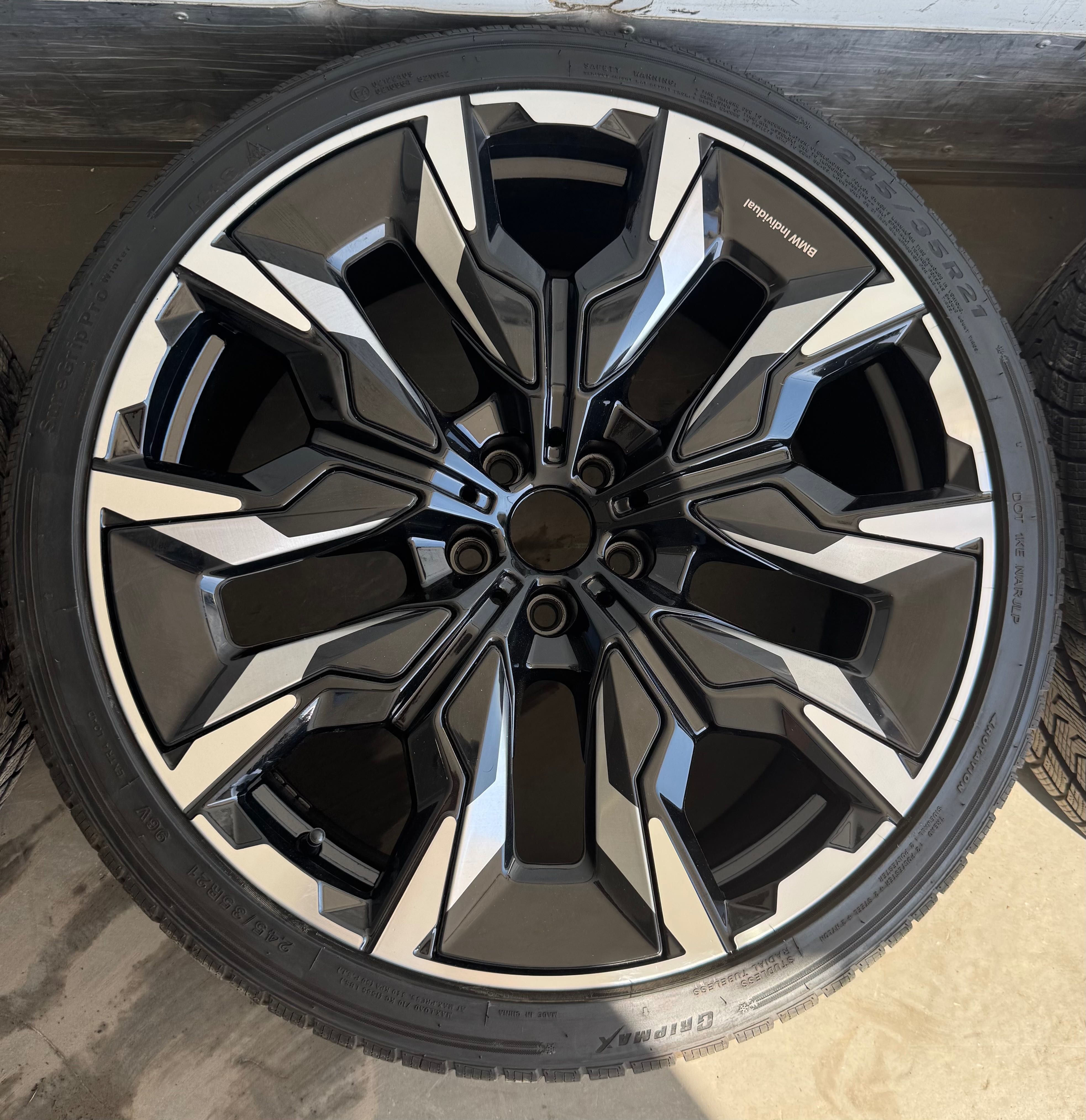 FELGI 21" BMW 5 I5 G60 G61 BMW INDIVIDUAL 10"x21" 5x112 ET46 MPakiet