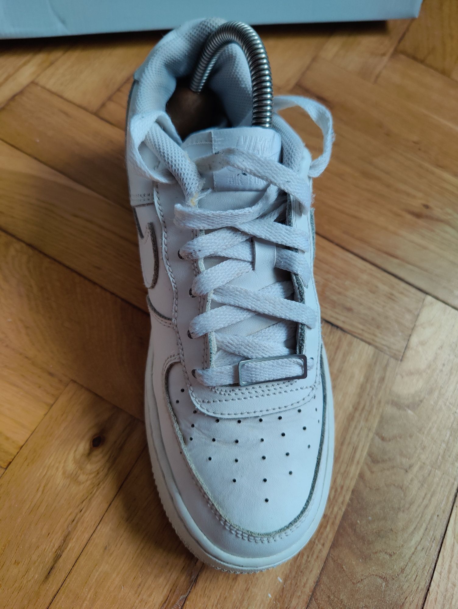 Nike air force 1 one af1 38.5 sneakersy buty białe white y2k drip dril