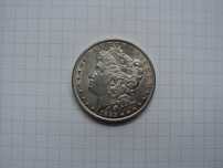 srebrna moneta USA 1 dolar 1885