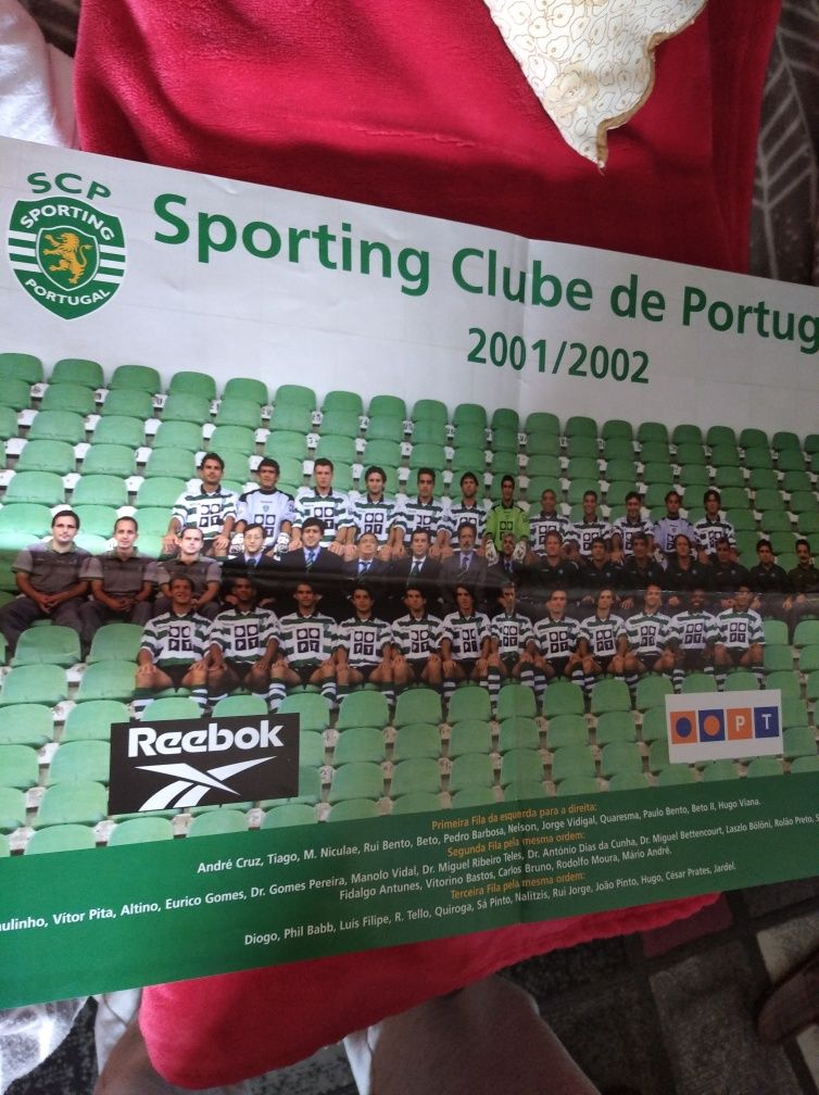 Poster Sporting 2001/2002