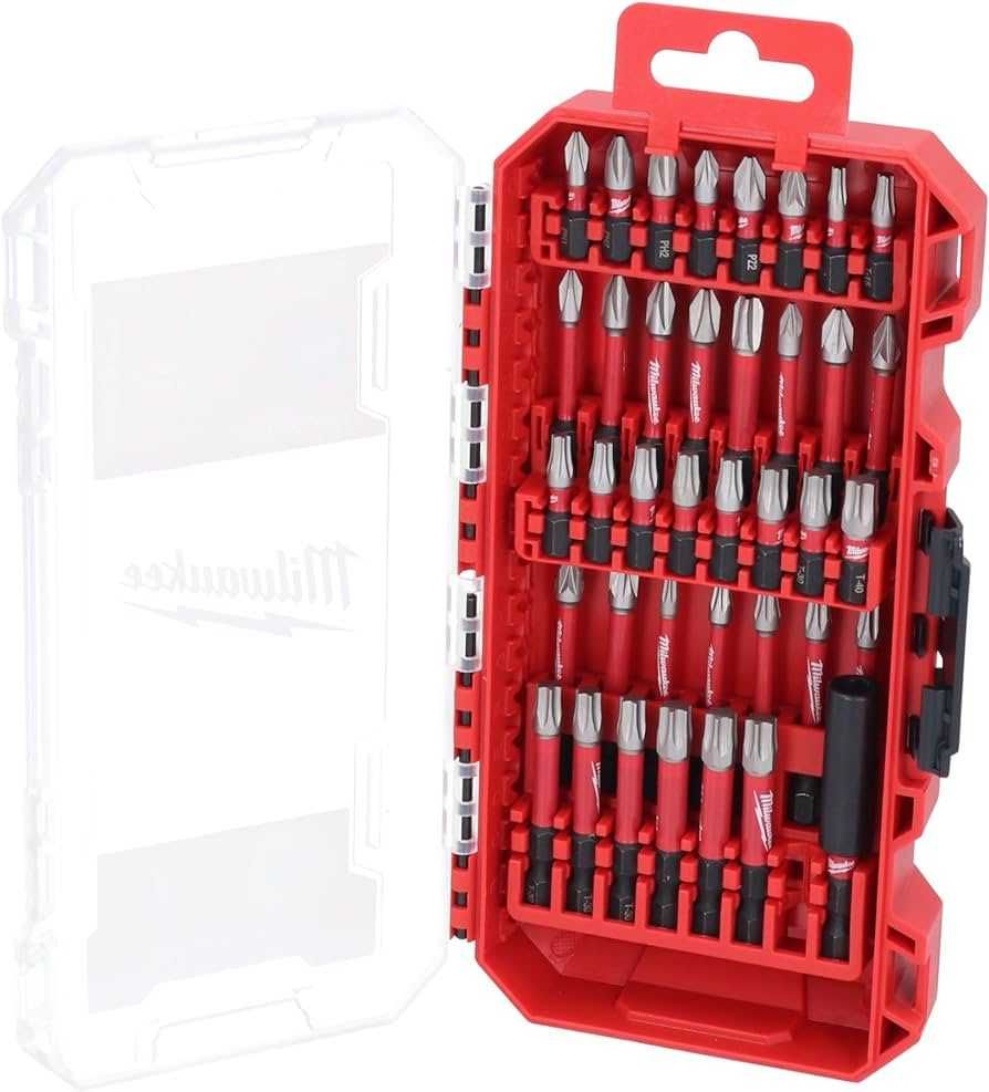 Zestaw bitów udarowych 38 szt. SHOCKWAVE IMPACT DUTY MILWAUKEE