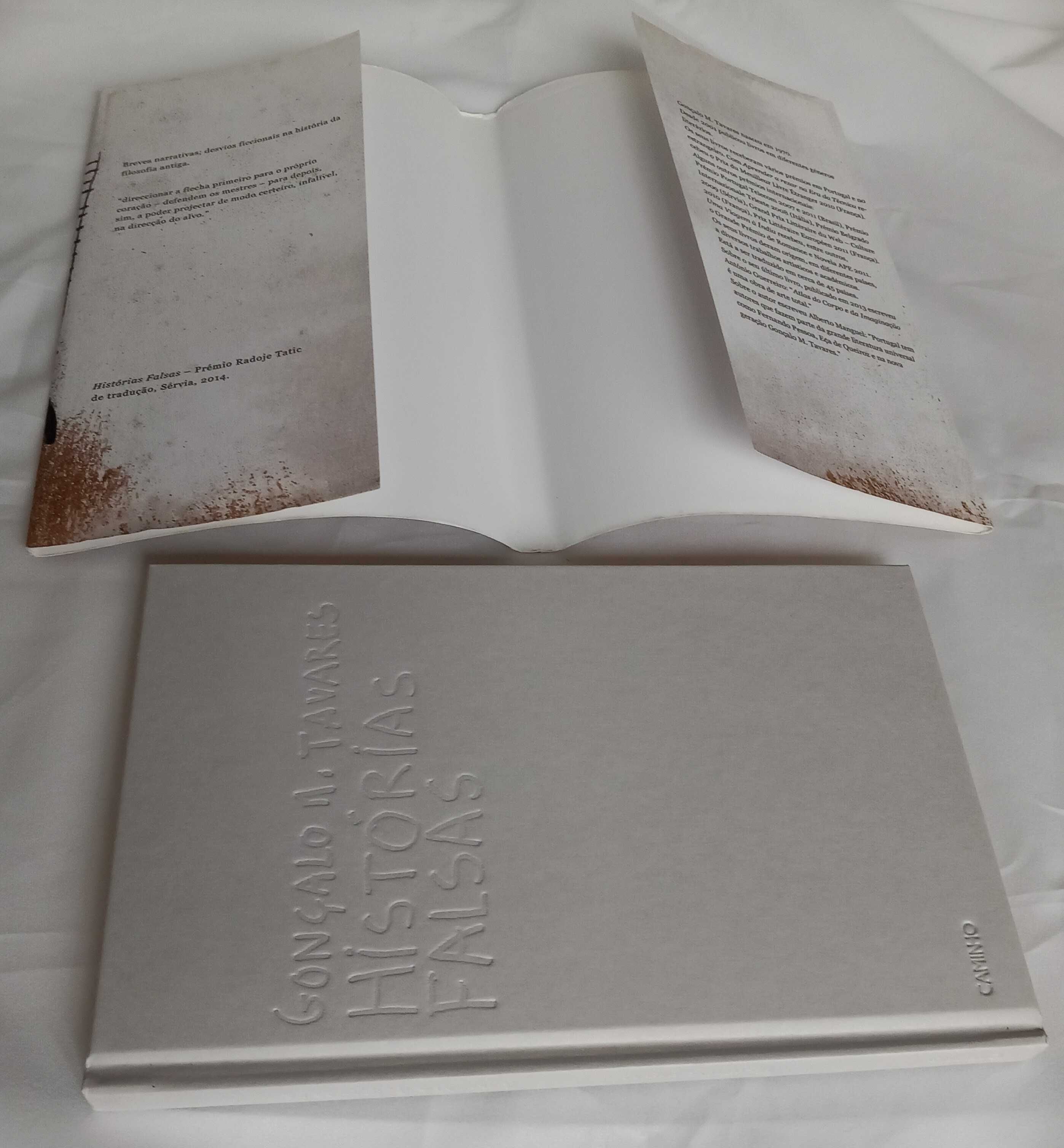 Livro Histórias Falsas Estórias de Gonçalo M. Tavares [Portes Grátis]