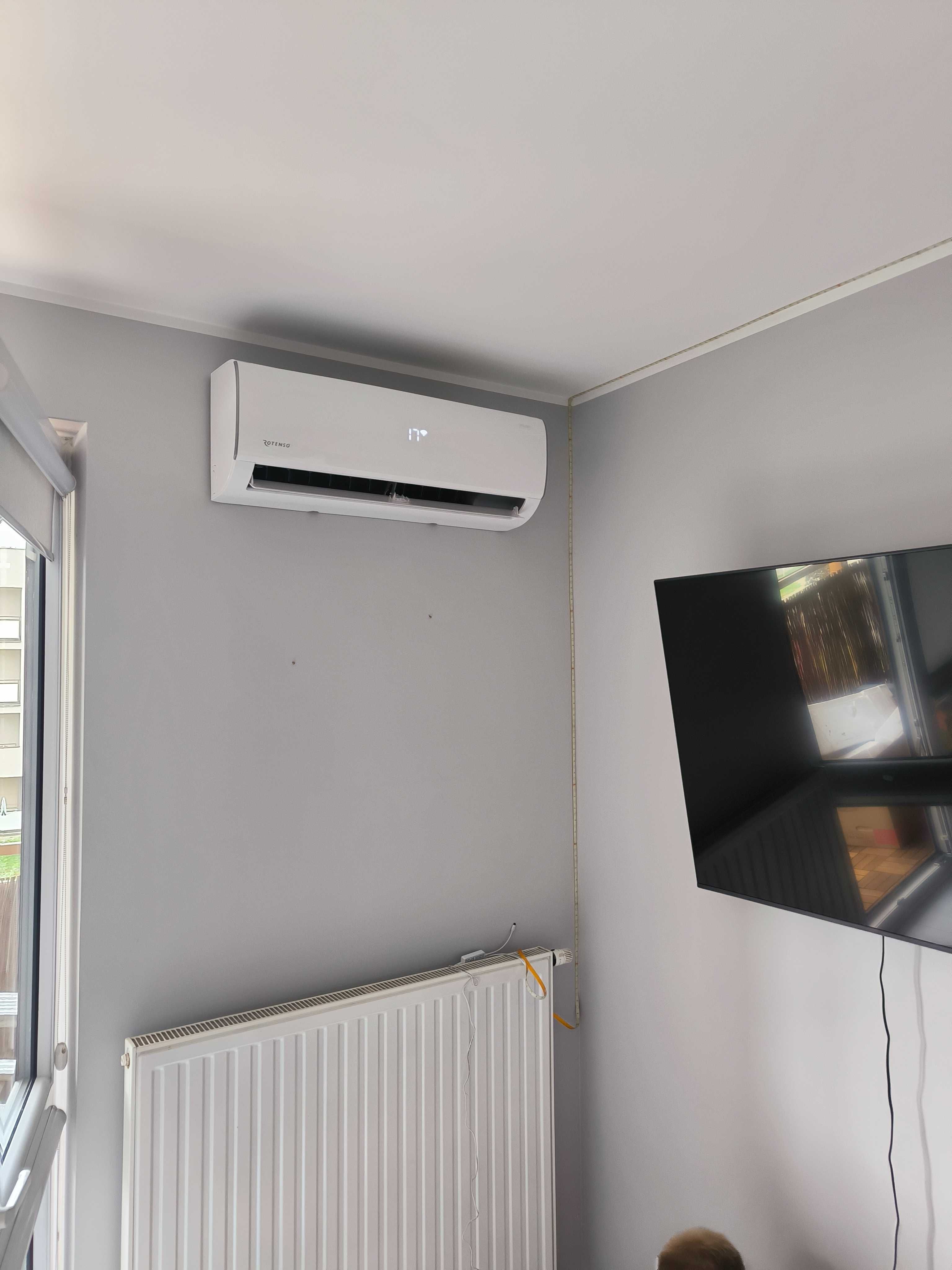 Klimatyzacja do domu biura domowa montaż serwis Haier LG Rotenso Heiko