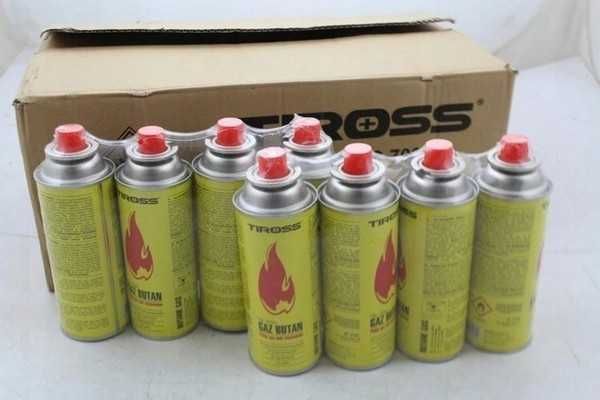 Gaz do kuchenki palnika nabój gazowy kartusze German Camping x28Karton