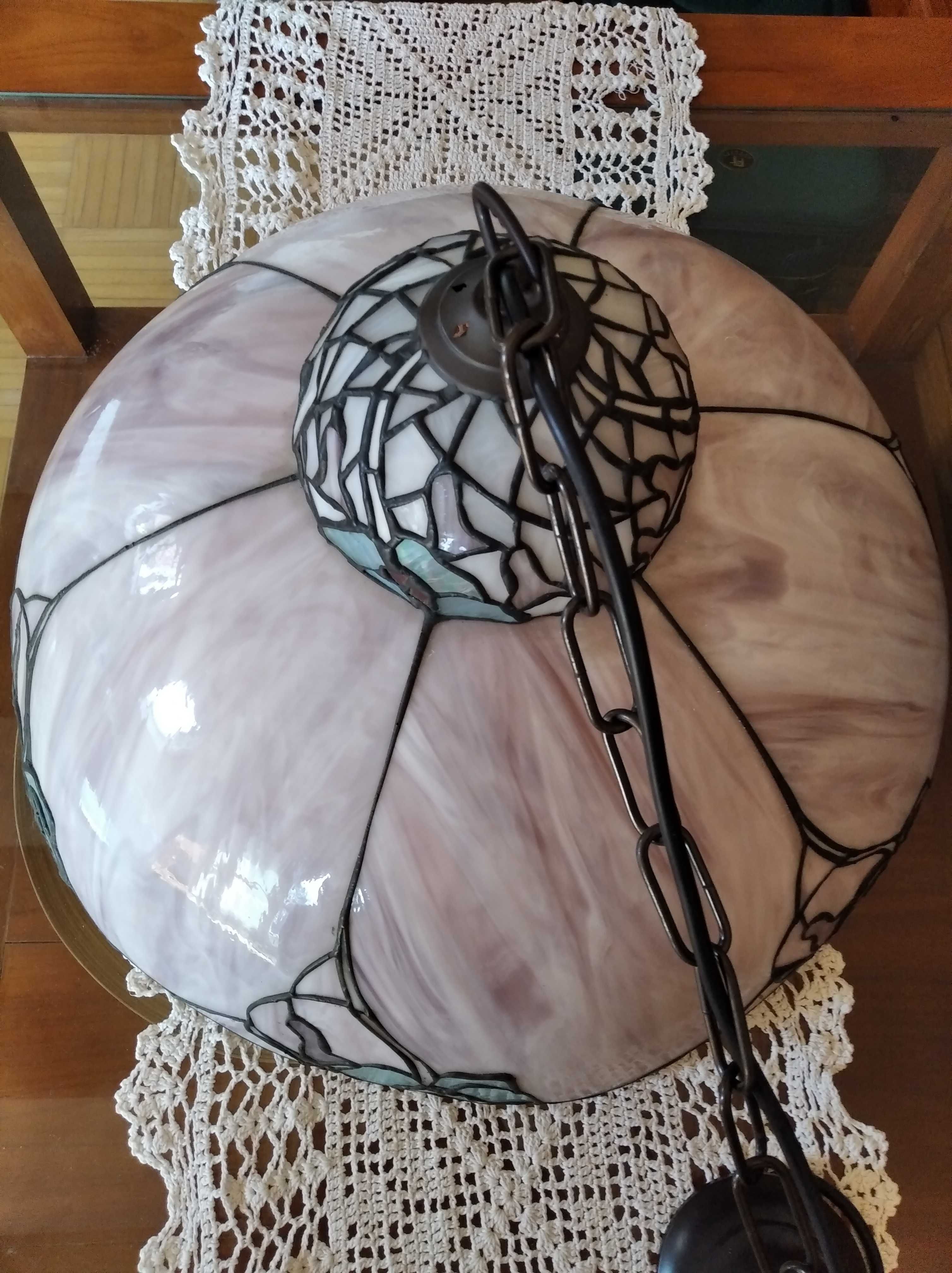 Lampa stylu Tiffany - mozaika