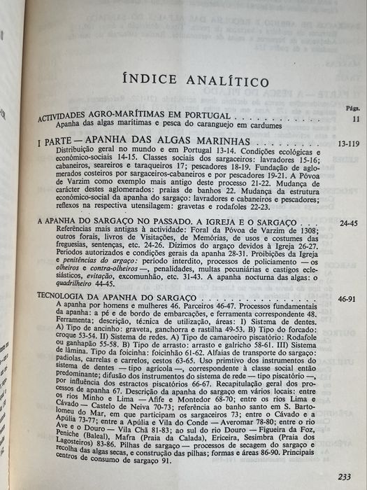 Veiga de Oliveira, Galhano - Actividades Agro-Marítimas em Portugal