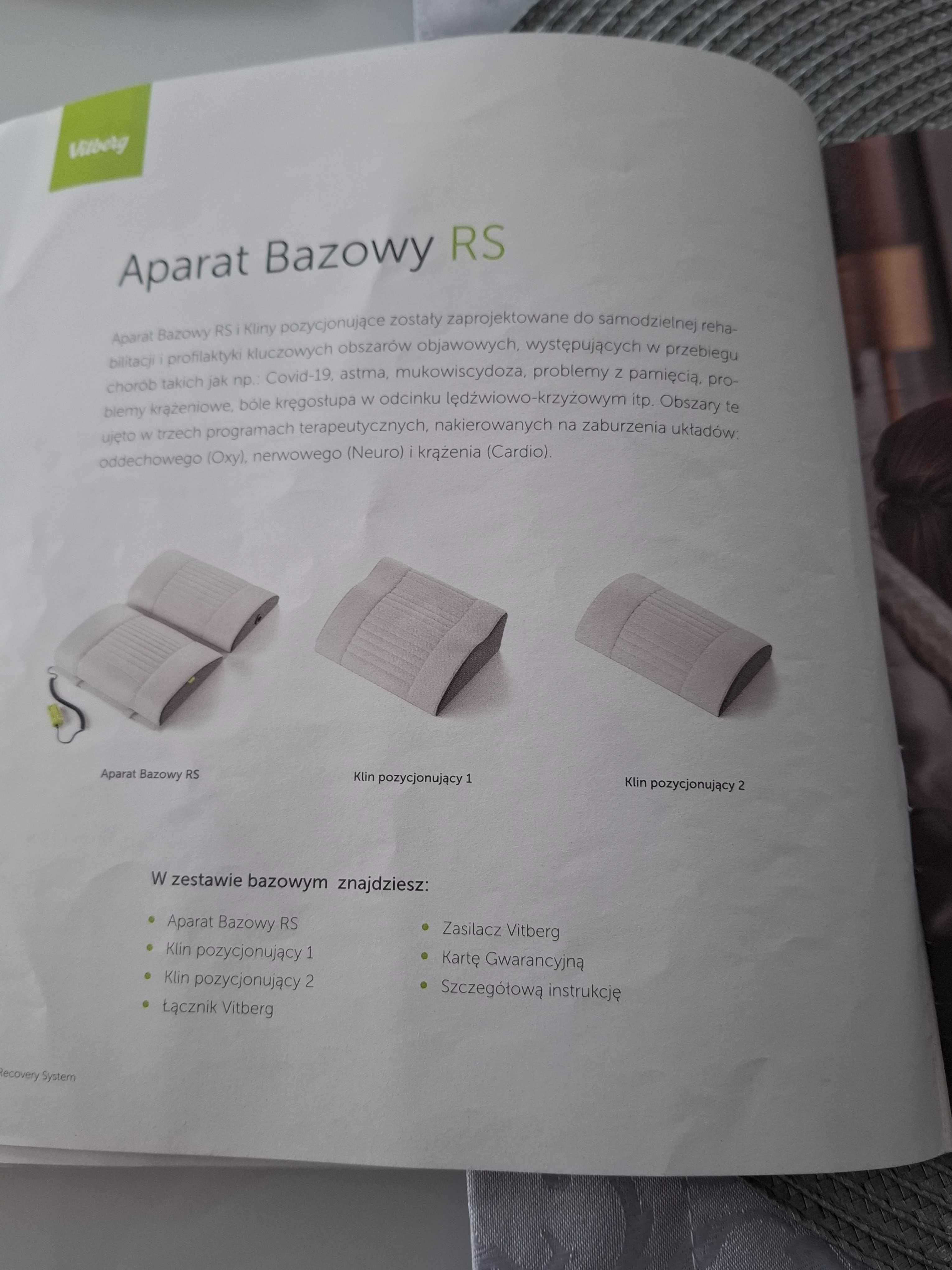 Urządzenie do wibroterapii firmy Vitberg