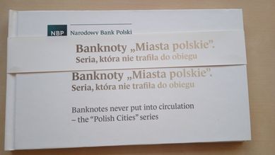 Zestaw Album Miasta Polskie UNC