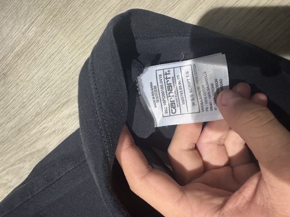 футболка carhartt