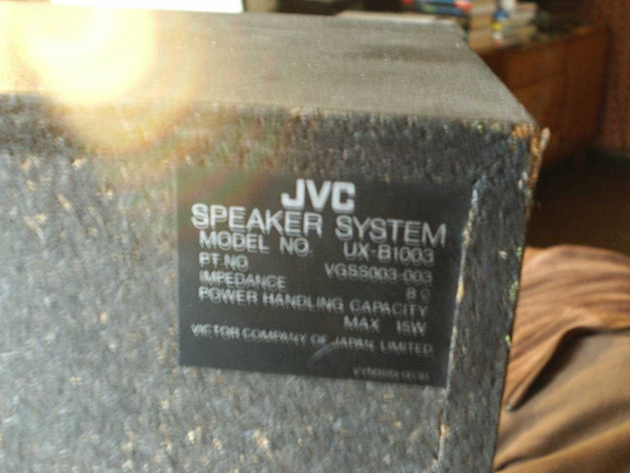 Kolumny JVC, UX-B1003, 8om, 15W