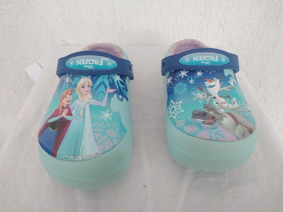 Шлепки Crocs Frozen Disney р.32-32.5