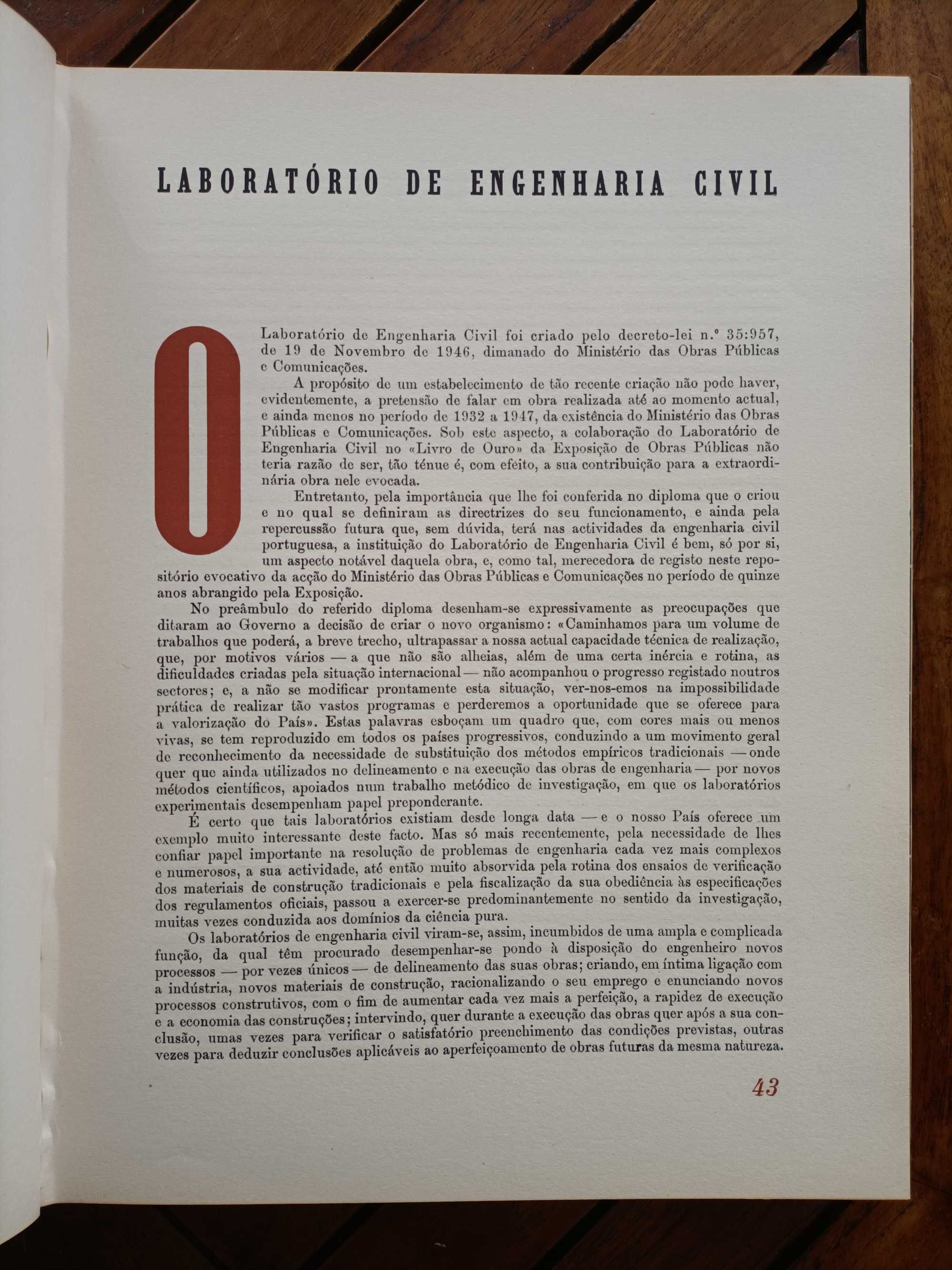 Livro 15 Anos de Obras Publicas