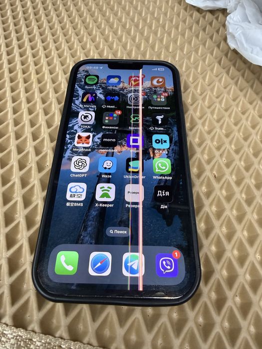 БЕЗ торга!  Iphone 13 pro max 512 newerlock легкий дефект єкрану