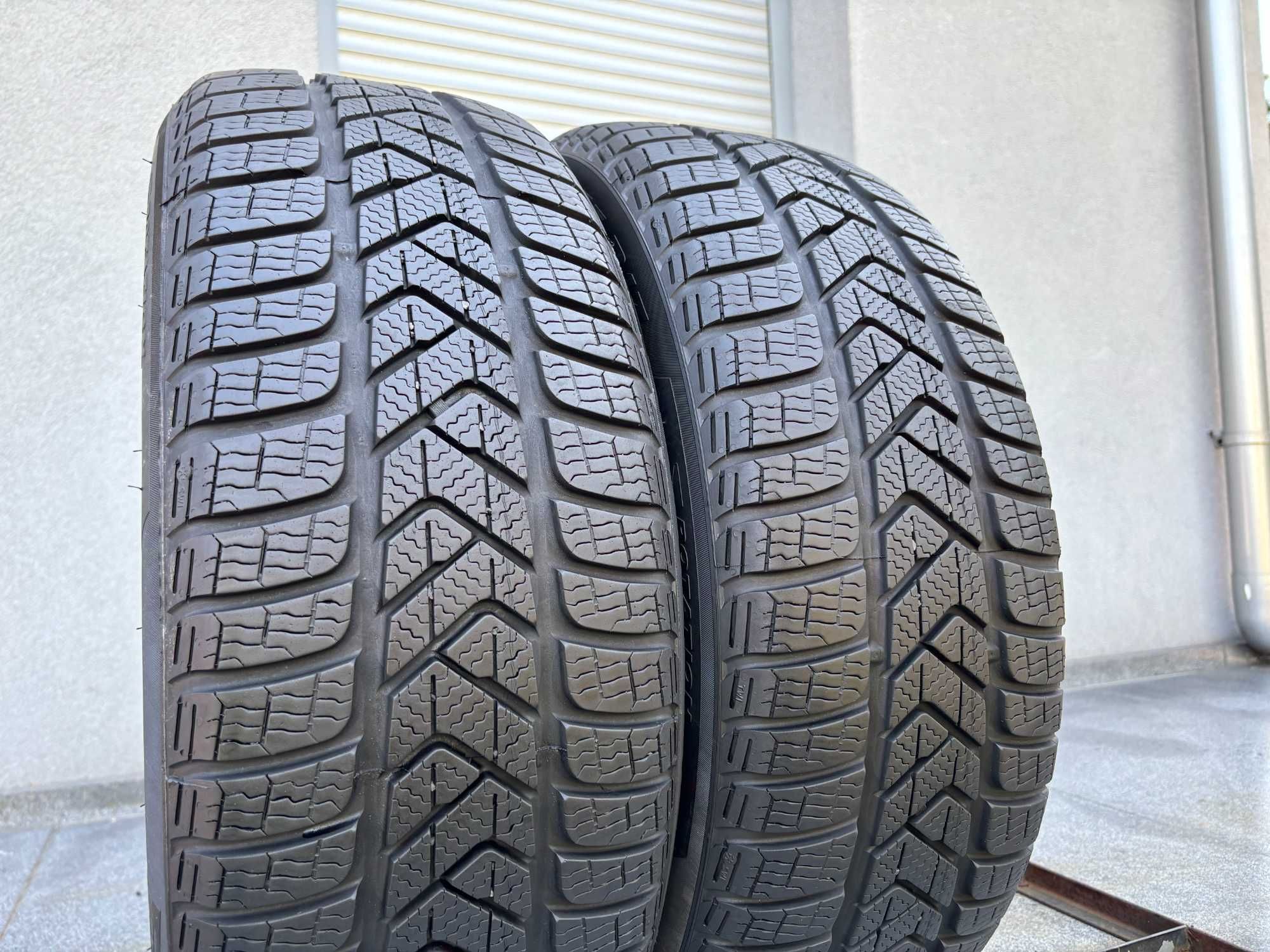2szt zimowe 205/55R17 Pirelli 7mm 2020r świetny stan! Z5254 gwarancja
