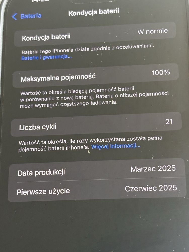 Iphone 16 pro max 256