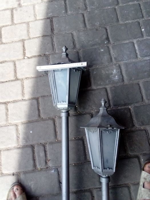 Aluminiowe lampy ogrodowe