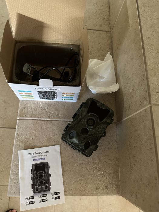 Câmara vigilância Trail ou discreta