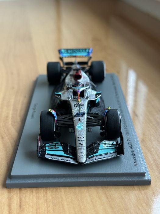 1:43 F1 Mercedes AMG Petronas W13 George Russell 2022 Spark