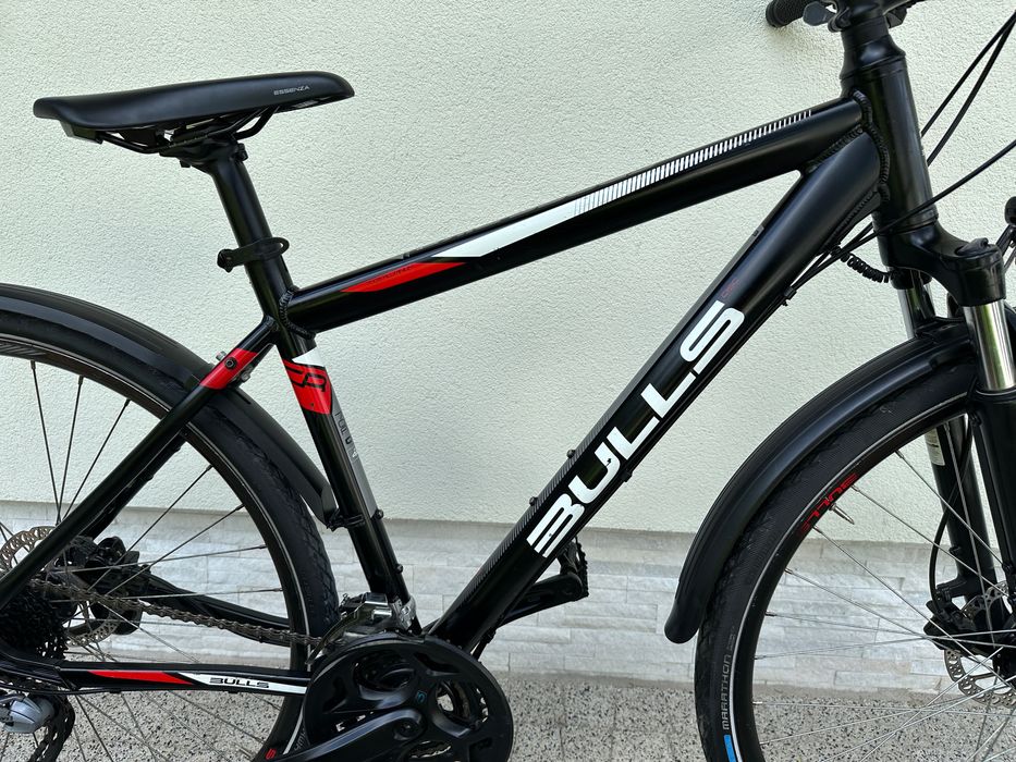 Rower BULLS - crossowy, koła 28, alu, ham hydrauliczne, amor, prądnica