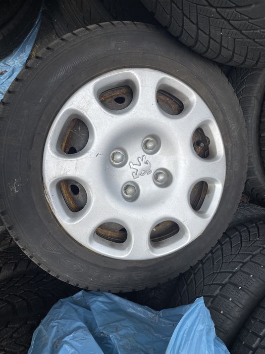 Koła 4x108 175/65R14 Peugeot Ford Opel Citroen Opony Dębica Jak nowe