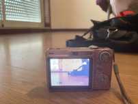 Camara Sony Cybershot rosa a funcionar muito bem ( preco negociavel )