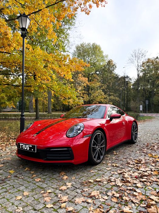 Wynajem Porsche 911 carrera 992.1, Wypożyczalnia aut Premium
