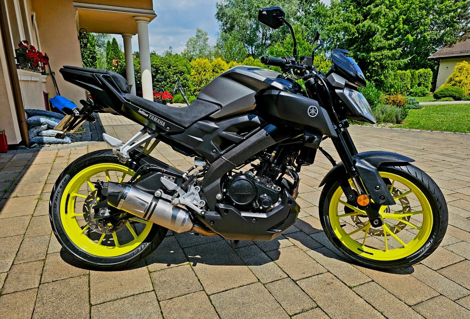 Yamaha MT-125 rok 2018! LeoVince One Evo Black Edition