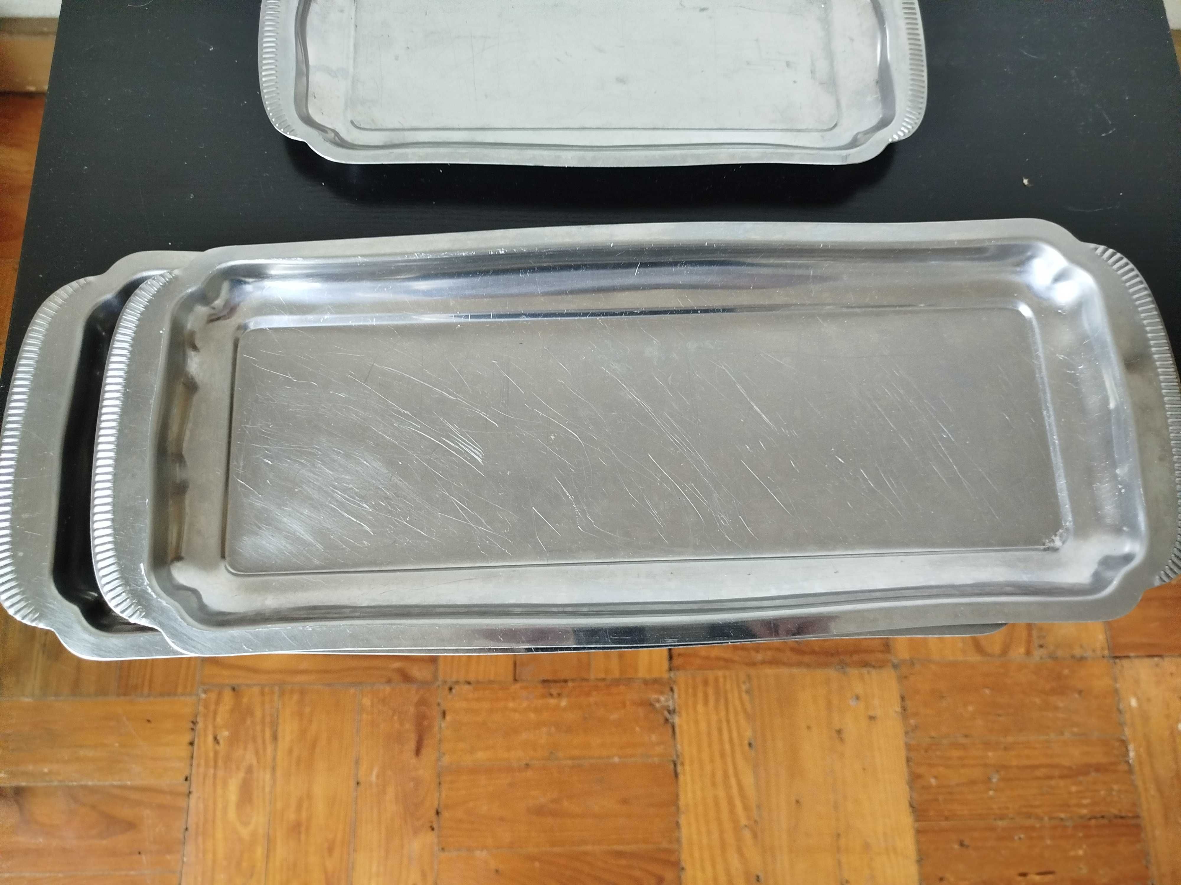 Conjunto de tabuleiros em inox