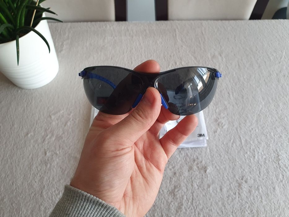 Okulary Ochronne Przyciemniane 3M Solus1000 Okulary Robocze!