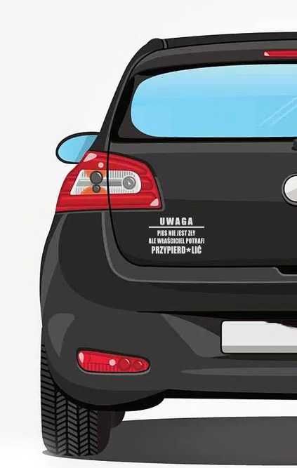 Naklejka na samochód, drzwi, bramę...