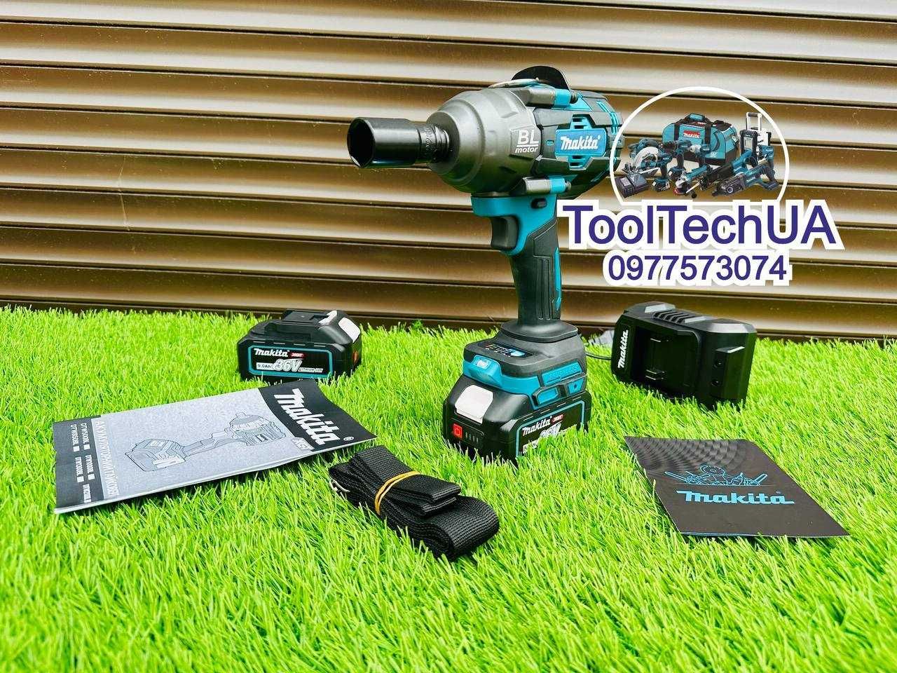 Безщітковий Акумуляторний Гайковерт Makita DTW1002 BL ( 36V/9Ah. XGT )
