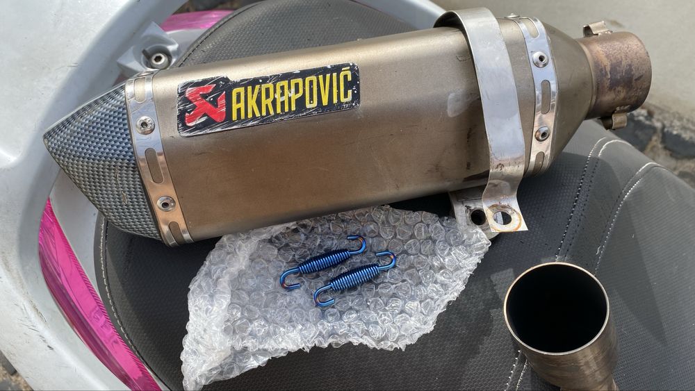 Escape Akaprovic mais coletor em inox aceito propostas